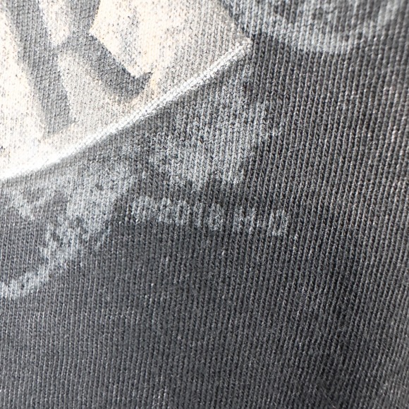 Harley Davidson Womens XL Marquette MI Forever Bald Eagle Studded 3/4 Sleeve Top - Picture 7 of 16